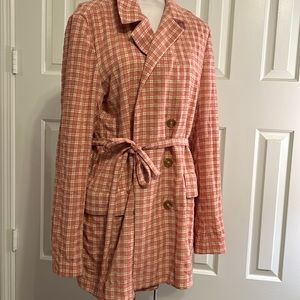 Free people pink jacket